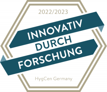 Innovativ durch Forschung Siegel